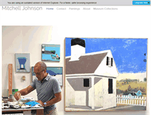 Tablet Screenshot of mitchelljohnson.com